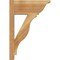 Ekena Millwork Funston Rough Sawn Traditional Outlooker, Western Red Cedar, 8"W x 18"D x 26"H OUT08X18X26FST01RWR - alternate 3